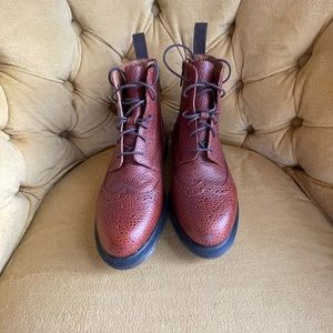 Dr. Martens Delphine Brown boots